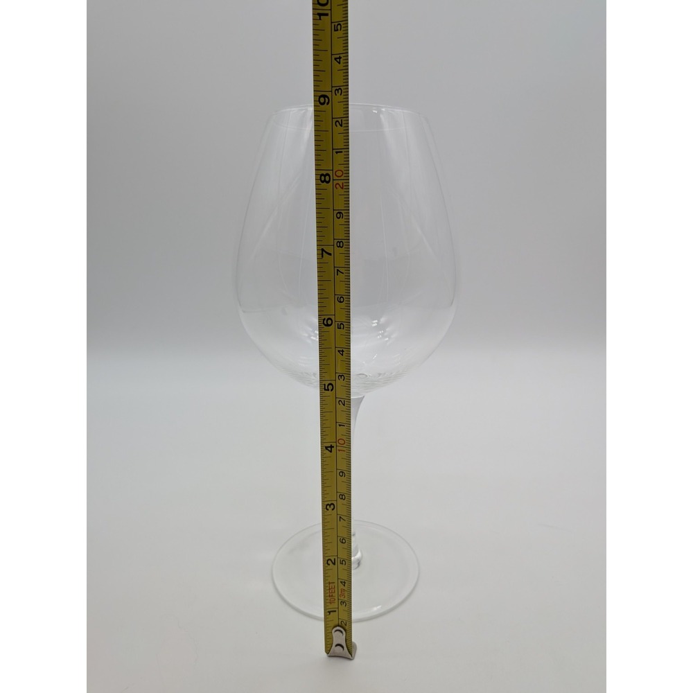 Pair of 2 Vintage Rosenthal Studio Line Crystal Large Wine Glasses Balloon MCM - Picture 10 of 11